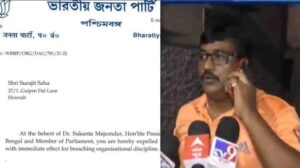 Surajit saha raise voice against Suvendu Adhikari